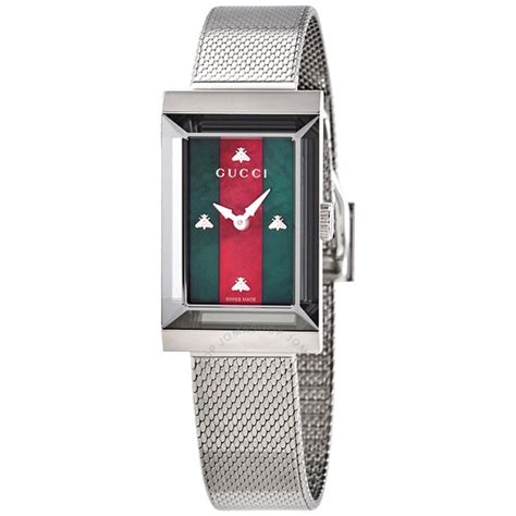 gucci quartz green and red flag vitenge|G.